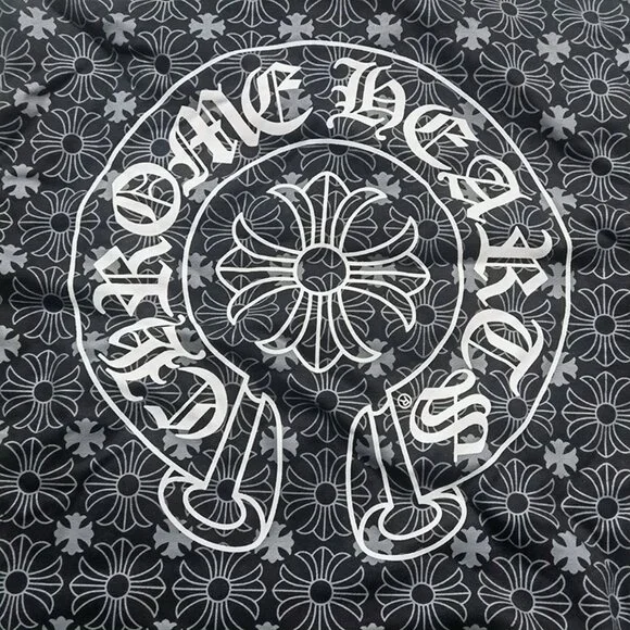 Chrome Hearts All-Over Print Hooded Sweatshirt